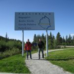Auch im Urlaub in Schwedisch-Lappland ist ein Kasten Radler+H nicht verzichtbar! Die Bilder entstanden ca. 200 km südlich von Kiruna am Polarkreis.