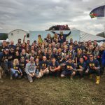 Zeltstadt Schrozberg: 90-köpfige Fan-Gemeinde grüßt vom Taubertal Festival 2017