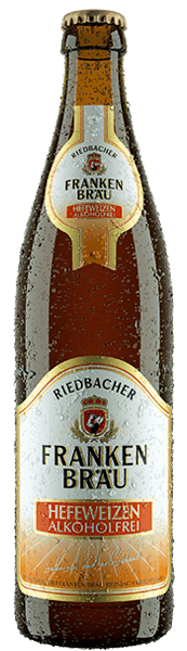 Riedbacher FRANKEN BRÄU Hefeweizen alkoholfrei